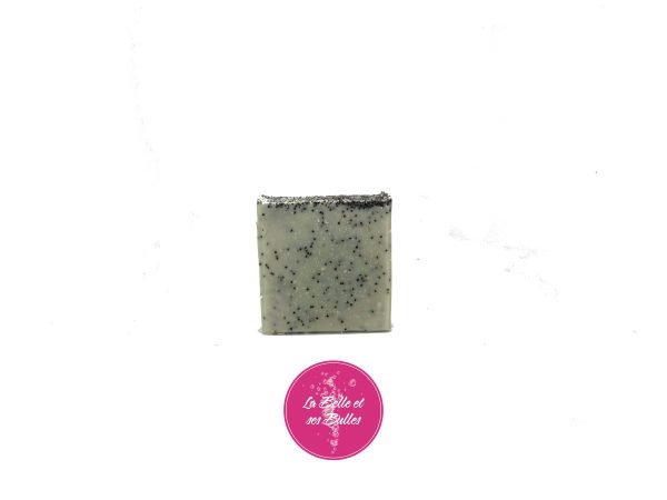 Poppy Seeds and Clary Sage Handmade Soap